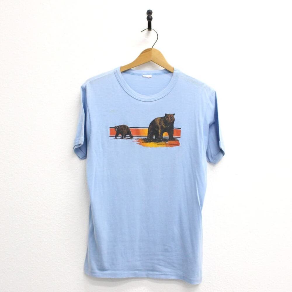 Vintage Grizzly Bears Banff Canada T Shirt Large